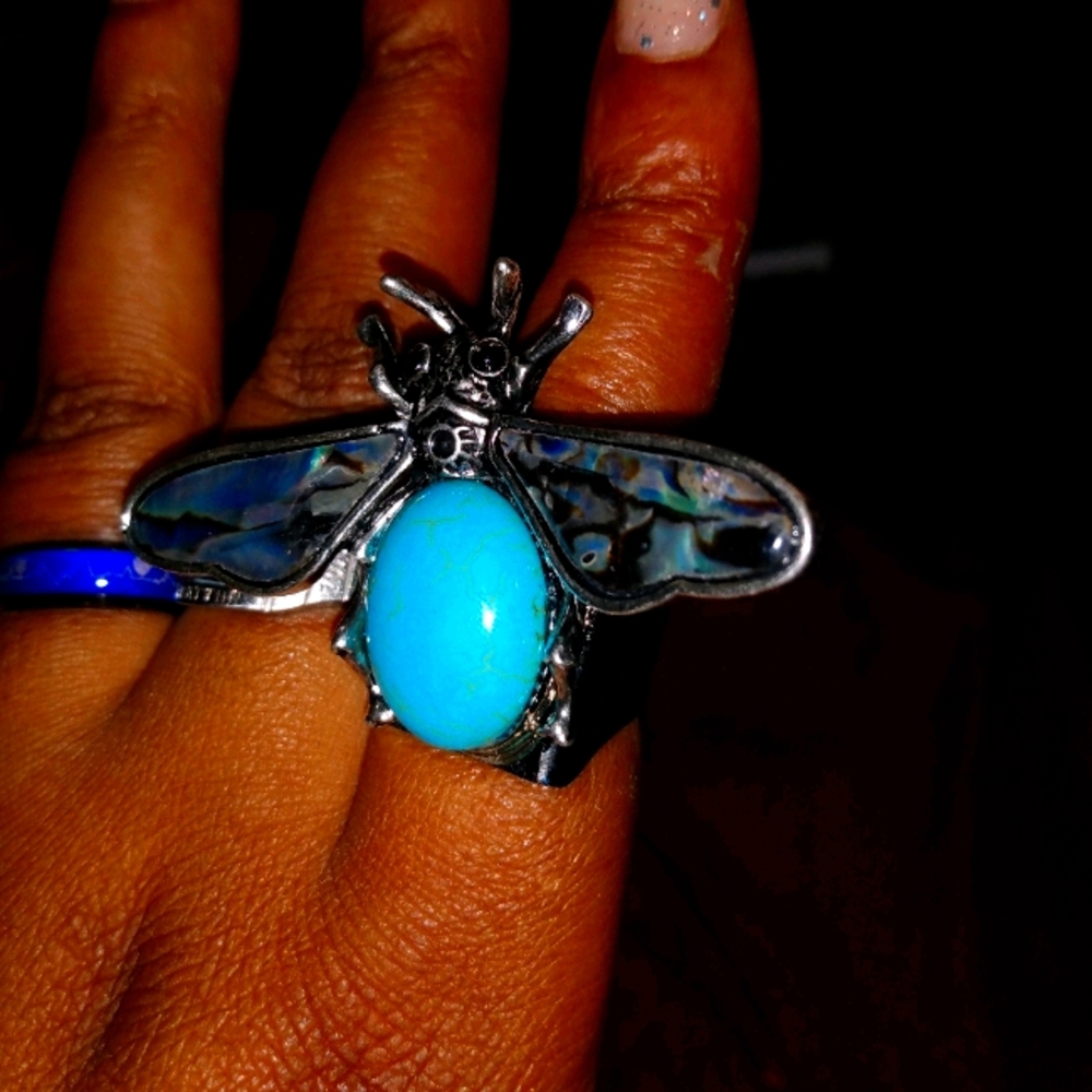 Turquoise body abalone wings
